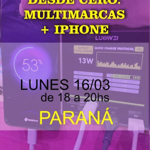 Desde cero + iphone Paraná
